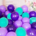 30pcs Mermaid Theme Pastel Latex Balloons Assorted LoL Combination. 