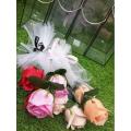 Artificial flowers Mehndi mayon Shadi dholki decoration Rose Paper Flower Wedding Birthday Anniversary Decoration Best Home Party Decorations. 