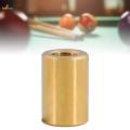 Billiard Cue Stick Ferrule Copper Pool Cue Ferrule for Snooker Accessories 10mm. 