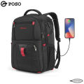 POSO 17.3 LAPTOP BACKPACK DAILY BUSINESS TRAVEL WITH USB PORT MODEL PS-501. 