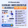 ElevenLabs Creator Plan - 1 Month Premium Subscription (Instant Email Delivery). 