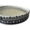 Scratch Prevent Badminton Racket Head Edge Protector Dog Pattern Wear Resistant Racquet Protective Sticker Printing White/Black. 