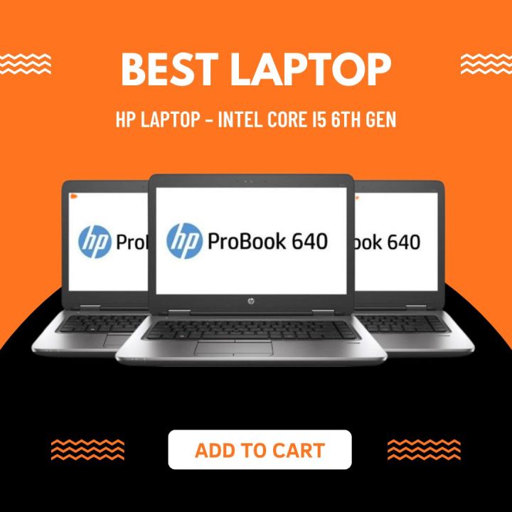 💼 HP ProBook 640 G2 – Core i5 6th Gen | 8GB RAM | 256GB SSD | 14 ...