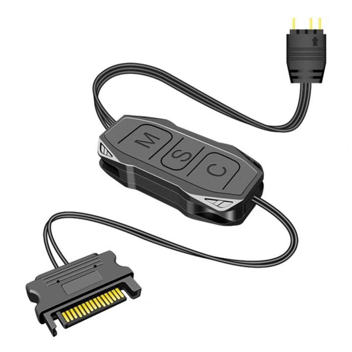 Mini ARGB Controller Powerful 5V 3Pin to SATA Illuminating Board ARGB Controller