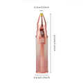2 in 1 Electric Eyebrow Trimmer Rechargeable Painless Epilator Women Hair Remover Mini Shaver Razors For Women. 