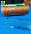 DreamsMart Pack of 2pcs Black and Brown 38-Meters Roll Strong Twine Nylon Thread Mochi Taar Abrasion-Resistant Cord Sewing Craft DIY Leather, Shoes, Hand Stitching Thread. 