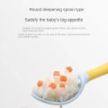 Good Quality Baby Silicon Spoons and Forks Set for Self-Feeding, Silicone Bendable Handle, Easy Grip Heat-Resistant, Self-feeding Flatware Sets for Kids. 
