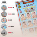 Shaheedon or Nishan e Haider Wall Chart | Wall Poster with Shaheedon Ki Tasaveer | Nishan e Haider Panay walay Shaheed | Hd Pictures Presentation on 200 Grams Laminated Card 20*30 inches. 