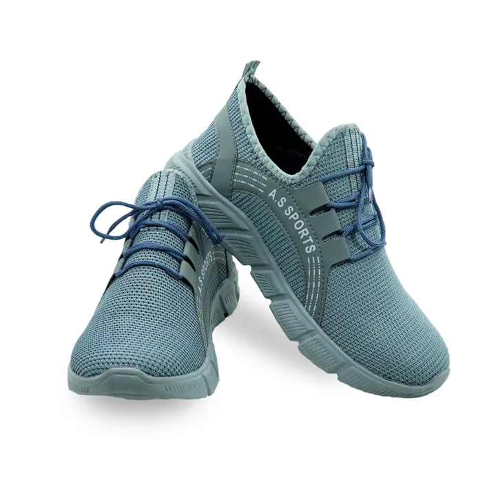 Boys Light blue Sports Running Shoes New Design Flyknit Upper Footwear Gym Sports Running Shoes Innovative New Design Boys Sports Shoes Daraz.pk