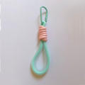 Adjustable Lanyard Strap Patterned Keychain Holder Hanging Trousers Keychain Fluorescent Keychain Lanyard Colorful Bag Lanyard. 