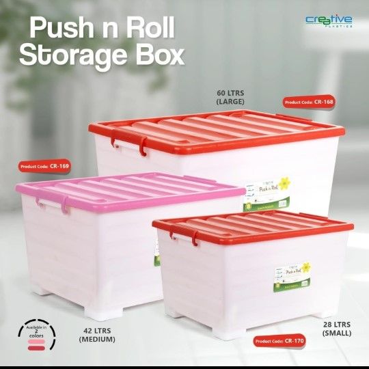 Different purpose Rolling Storage box
