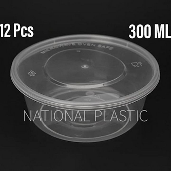 6%20pcs%20300ml%20Transparent%20Round%20Disposable%20Take%20Away%20PP%20Plastic%20Food%20Container%20For%20Dessert%20Fast%20Food%20Soup,%20For%20Food%20Packing%20and%20Food%20Storage%20%7C%20Transparent%20Plastic%20Containers%20with%20Lids%20-%20Image%202