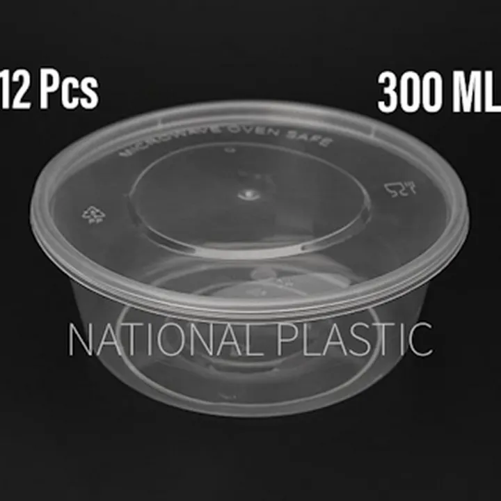 6%20pcs%20300ml%20Transparent%20Round%20Disposable%20Take%20Away%20PP%20Plastic%20Food%20Container%20For%20Dessert%20Fast%20Food%20Soup,%20For%20Food%20Packing%20and%20Food%20Storage%20%7C%20Transparent%20Plastic%20Containers%20with%20Lids%20-%20Image%202
