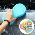 1pcs Pva Bike Car Wash Sponge Cleaning Sponge Cloth Ultra Soft Absorbent Expanding Sponge. 