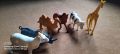Realistic Farm Animal Toy Collection - Soft Plush Zoo Set with Cow & Goat - Perfect For Imaginative Play & Education - Durable Rubber Animal Set. 