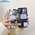 ins Tid Brand Casing Apple iPhone 11 12 13 Pro Max XS MAX XR X 7 8 6 6S Plus SE Phone Case kaws Gloomy Bear XX Soft-touch Silicone Soft Cover Shell. 