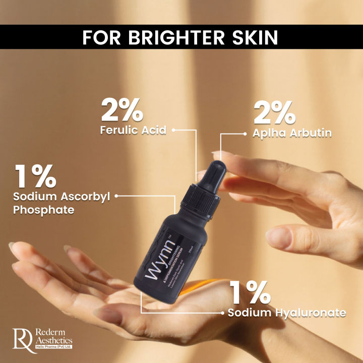 Wynn Brightening & Depigmentation Serum - Glutathione & Alpha Arbutin Serum