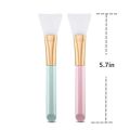 1Pc Face Mask Applicator Brush Mask Applying Brush Mask Brush Silicon Professional Silicone Facial Mask Brush Cream Mixing Silicone Brush Tools. 