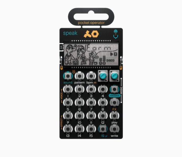 po14 Sound create teenage engineering Pocket Operator PO-14 Sub Bass Synthesizer and Sequencer