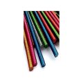 5 large (11mm thick) Hot Glue Gun_Glitter Sticks - MultiColor. 