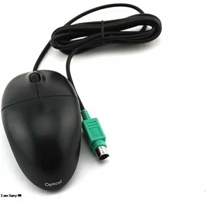 Optical mouse with PS/2 connection