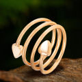 Energinox Wholesale Solid Wedding Magnetic Wholesale Adjustable Mens Pure Copper Ring Jewelry. 