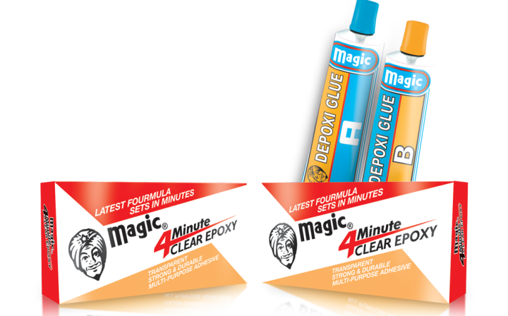 Magic Dpoxy Pack of 2 Magic super Clear Epoxy | Daraz.pk
