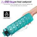 Amamia Sports Cup Lanyard Design Motivational Water Bottle with Scale Mark. 