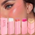 Matte Blusher Cheek Blush Highlighter Stick Rouge Waterproof Bronzer Pen Contour Makeup.