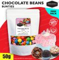 Chocolate Beans Bunty 50g (Baking Decorations Toppings). 