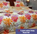 Vicky Razia set 6 pcs Qualited all pcs 100% Pure Cotton Fabric Bed sheet Qualited Razia Qualited. 