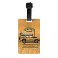Superman Ruoias Camel Trophy Defender 110 Luggage Tags Custom Baggage Tags Privacy Cover ID Label. 