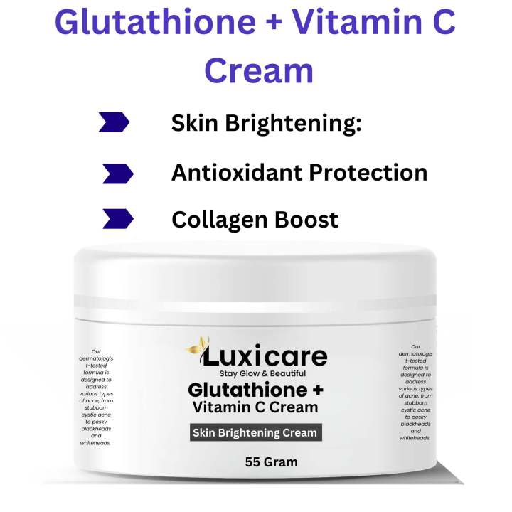 LUXICARE%20-%20Glutathione%20+%20Vitamin%20C%20Cream%20for%20Skin%20Brightening%20-%20Image%202