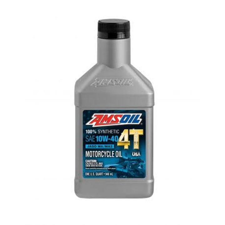 AMSOIL 4T 10W-40 100% Synthetic Performance Motorcycle Oil
