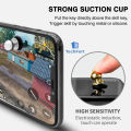 Metal PUBG Mobile Phone Screen Trigger Button Suction Cup Mobile Game Target Shooting Button New PUBG Mobile Controller, Phone Game Joystick, Suction Cup, Touch Button, Gamepad, Controller, Mini Game Rocker Golden Color 2 Pieces. 
