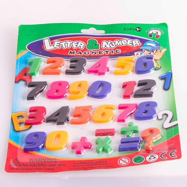 1 Pc Magnetic Alphabet Letter Maths Number Fridge Magnets Learning Toys ...