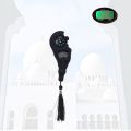 Digital Tally Counter with Beads and LED Light (Night Mode) Tasbih | Qibla Compas Tasbeeh  Stress Relaxation. 