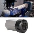 Hex ER25 Collet Chuck Block Tool Holder for CNC Lathe Engraving Machine. 