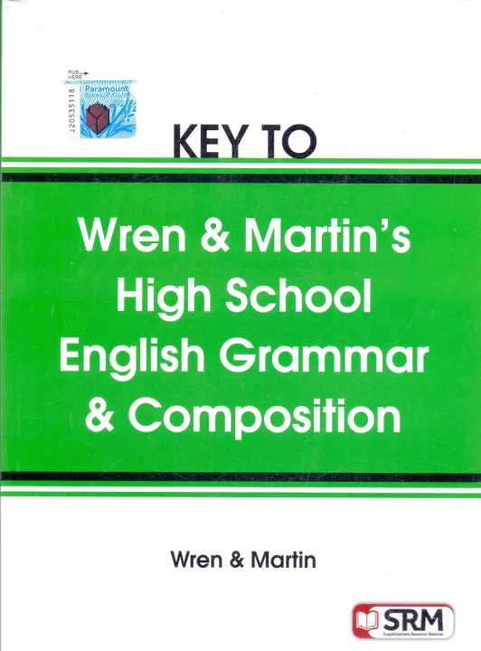 Key%20to%20Wren%20&%20Martin's%20Book%20For%20High%20School%20English%20Grammar%20&%20Composition%20-%20Image%202