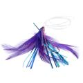 Everpert 1pc 10g/11.5cm Black Lead Head Feather Lure Bait Trolling Boat Fishing -intl. 