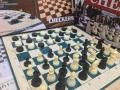 2in1 Chess & Checkers Board Game Heavy Laminated Board Draughts And Chess Board Game. 