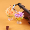 Ice Cream Toy Simulated Ice Cream Cup Model. 