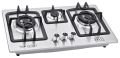 Trust Gas Automatic Hob - 3 Burner Model TH-606-S Steel Top. 
