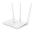 Tenda Wi-Fi router with three antennas, a high range router, the best signal router, and premium quality: Tenda. 
