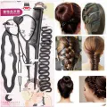 Hair Styling Tools For Girls- Braid Tool, Pony Tail, Bun, Twists Makers Hair Styling Accessories. 