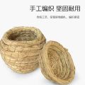Rutin chicken nest chicken grass nest net red mini cottage fence platform breeding box special full set of landscaping supplies package. 