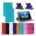 7 / 8  / 10 Universal Leather 360 Rotation Tablet Book Cover For Ipad And Android Tab. 