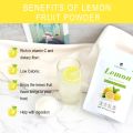 Lemon Powder，Rich in Natural Vitamin C,Made with Real Lemon,Freeze Dried Lemon Juice Powder, 200grams. 