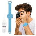 Wrist Hand Sanitizer Dispenser Wearable Hand Sanitizer Dispensing Portable Bracelet Silicone Squeezy Wristband Hand Dispenser#20. 
