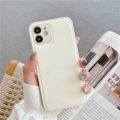 Korea Personalise Name Letters Leather PU Soft Phone Case For iPhone 13 12 11 Pro X XS Max XR 7 8 Plus Luxury Plain Back Cover. 
